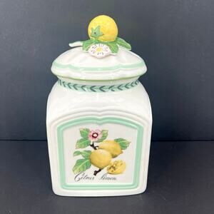 Villeroy & Boch French Garden Fleurence Small Canister and Lid